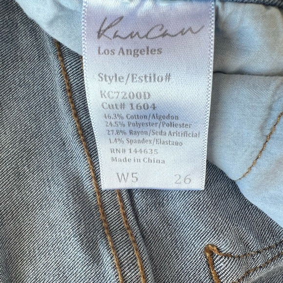 KanCan Dark Wash Mid Rise Skinny Jeans - Picture 8 of 9